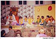 17. Group session with Maharishi